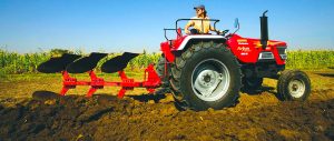 small farm tractor with attachment 